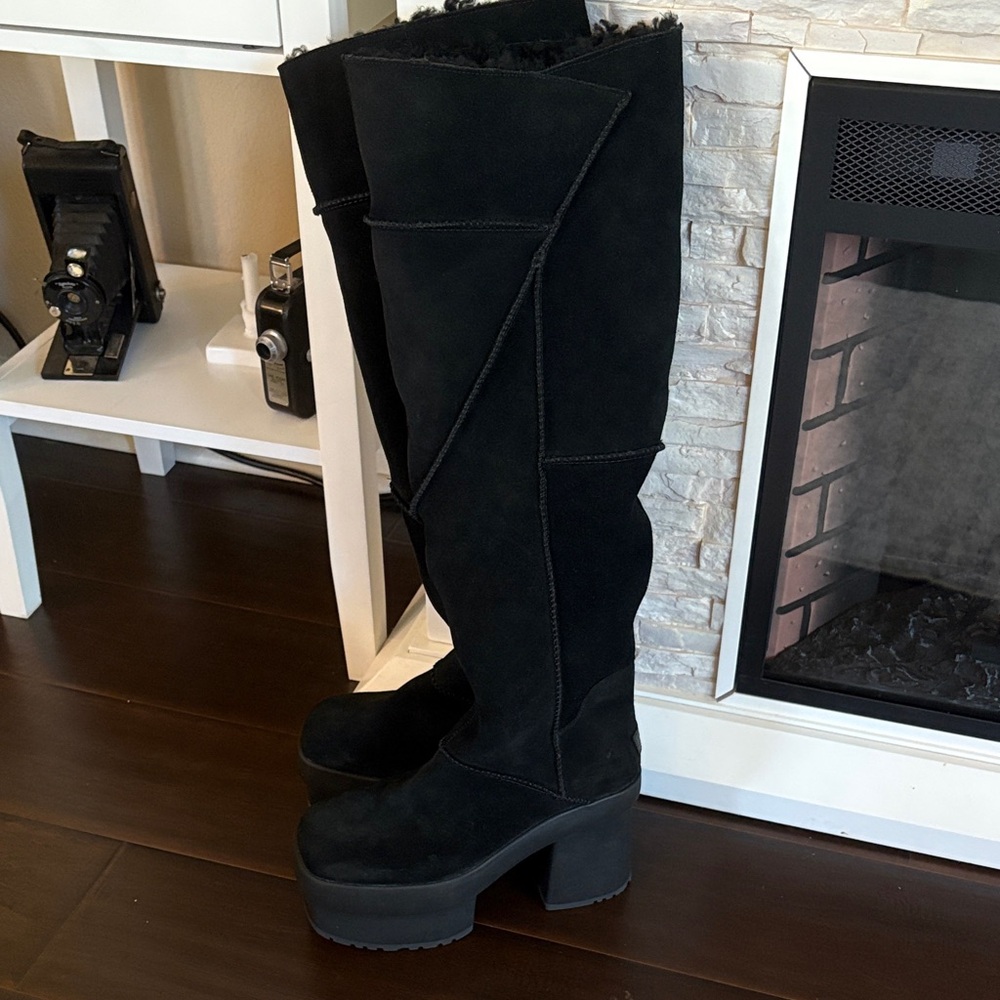 UGG Black Over the Knee Boots